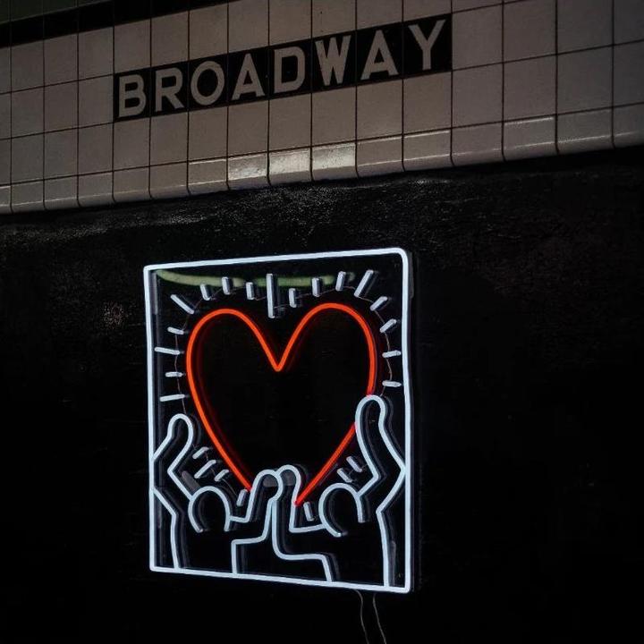 Image du produit YellowPop Keith Haring Coeur rayonnant (244 lm)