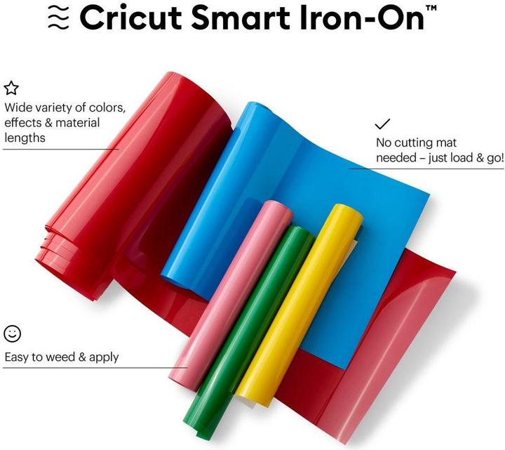 Actual product image Cricut Iron-on film Smart 33 x 91 cm, 1 piece, yellow