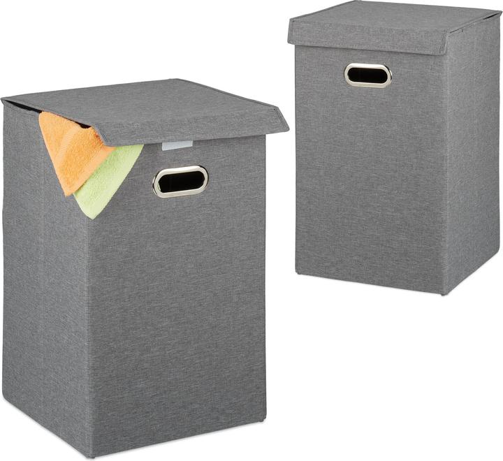 Produktbild Relaxdays Wäschekorb Set (62 l)