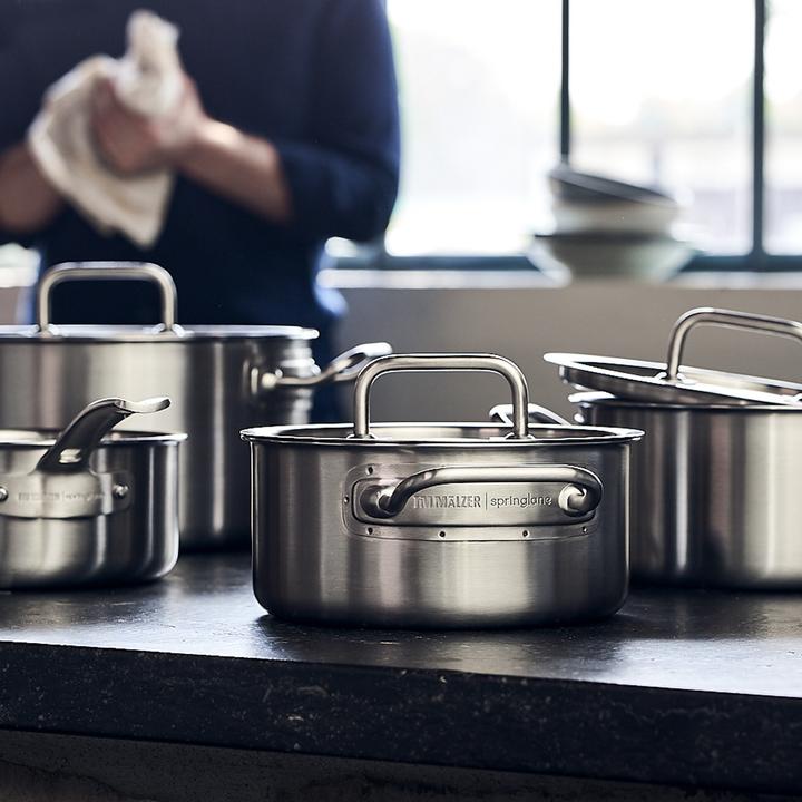Actual product image Springlane Saucepan set stainless steel 4 pcs. (Pan set + pot set)