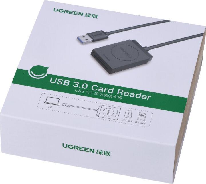 Actual product image Ugreen 2 in 1 USB-A 3.0 card reader (USB 3.0)
