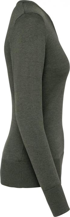 Produktbild Kariban Pullover mit V-Ausschnitt Damen (M)