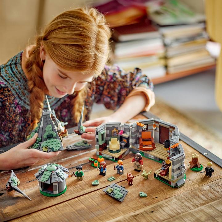 Actual product image LEGO Hagrid's hut: An unexpected visit (76428, LEGO Harry Potter)