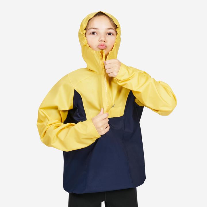 Immagine prodotto Tribord Spray top vela/kayak bambini antivento - Sailing 100 giallo/blu navy