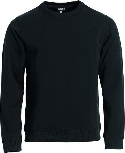 Clique Sweatshirt Classic Roundneck schwarz