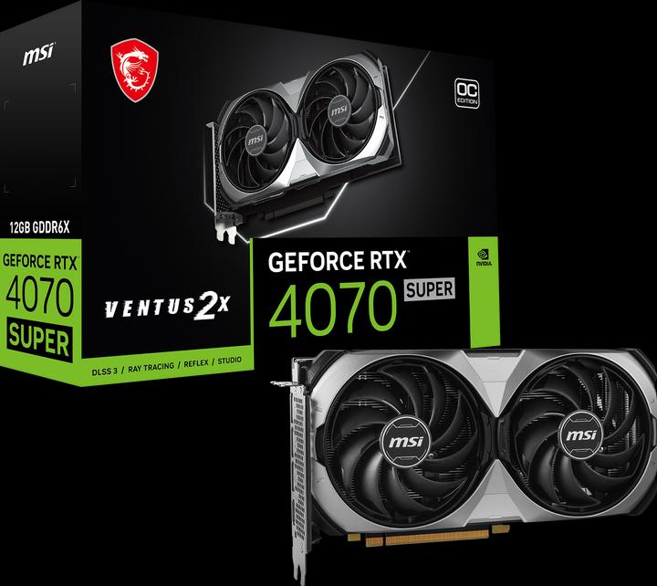 MSI GeForce RTX 4070 SUPER VENTUS 2X OC (12 GB)