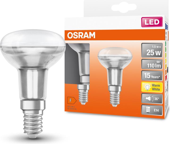 Immagine prodotto Osram LED-R50 (E14, 1.50 W, 110 lm, 1 x, F)