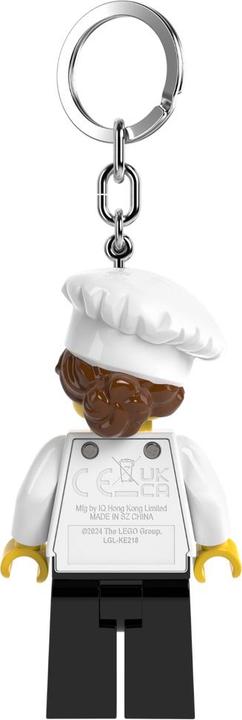 Actual product image Dungeons & Dragons LEGO Minifigures Schlüsselanhänger mit Leuchtfunktion Gourmet Chef 8 cm