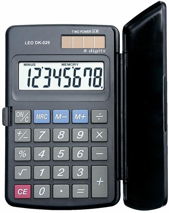 Produktbild Leo Taschenrechner DK-029 Solar (Solarzellen, Batterien)