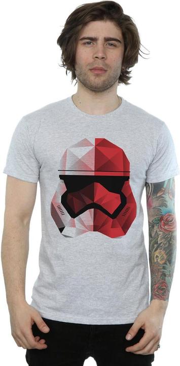 Immagine prodotto Star Wars Maglietta Uomo Red Cubist Stormtrooper Helmet (XL)