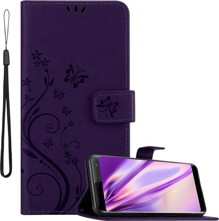 Actual product image Cadorabo Flower Book Cover (Sony Xperia XZ3)