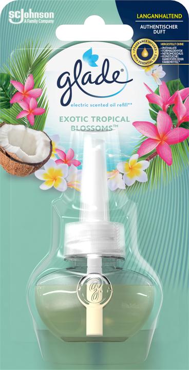 Glade Recharge pour bougie parfumée Exotic Tropical Blossoms
