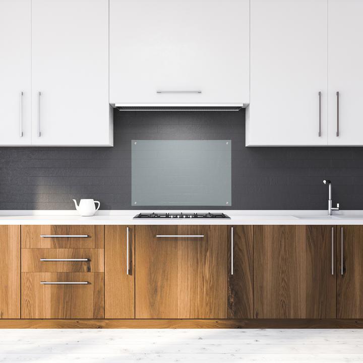 Actual product image Relaxdays Kitchen Splashback Panel, Safety Glass