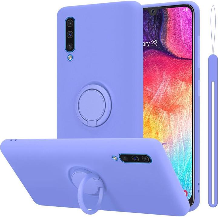 Actual product image Cadorabo TPU Liquid Ring Silicone Case Cover (Samsung Galaxy A50s, Samsung Galaxy A30s)