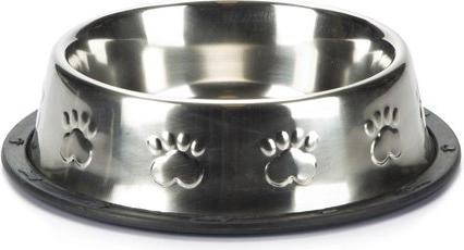Actual product image Beeztees Bz Stainless Steel Bowl Antisl Paws (0.70 l)