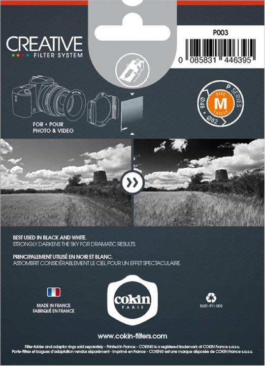 Immagine prodotto Cokin Filtro P003 (82 mm)