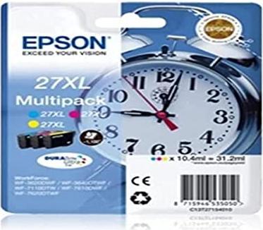 Produktbild Epson 27XL Multipack DuraBrite Ultra (M, C, Y)