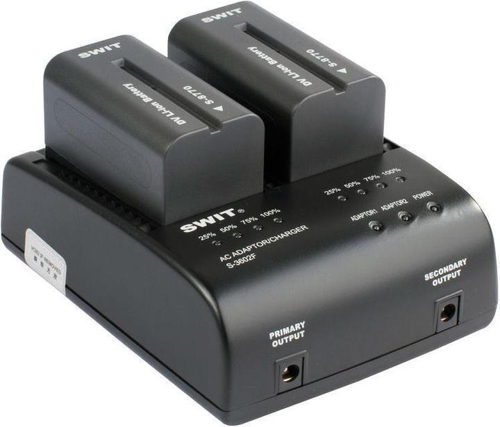 Actual product image Swit Charger for NP-F970 / 770 (Camera battery charger)