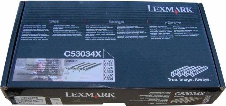 Produktbild Lexmark C53034X Fotoleiter, C53x Serie, 4-er Pack
