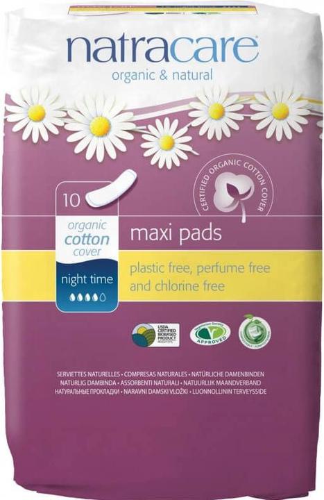 Produktbild Natracare Maxi (10 x, Damenbinden)