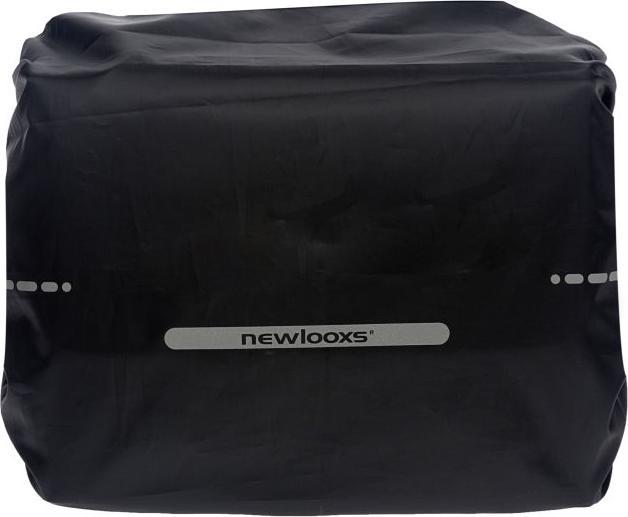 Productafbeelding New Looxs Regenhoes Basic Single Zwart Polyester 48x55cm