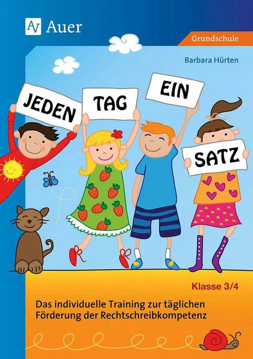 Produktbild Jeden Tag ein Satz - Klasse 3-4 (Deutsch, Barbara Hürten, Nicola Pronobis, 2021)