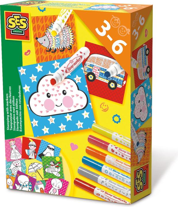 Actual product image Ses Stamp with pens