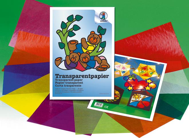 Actual product image Ursus Transparentpapier Drachenpapier 42 g/m2 20 x 30 cm (42 g/m², 10 x)