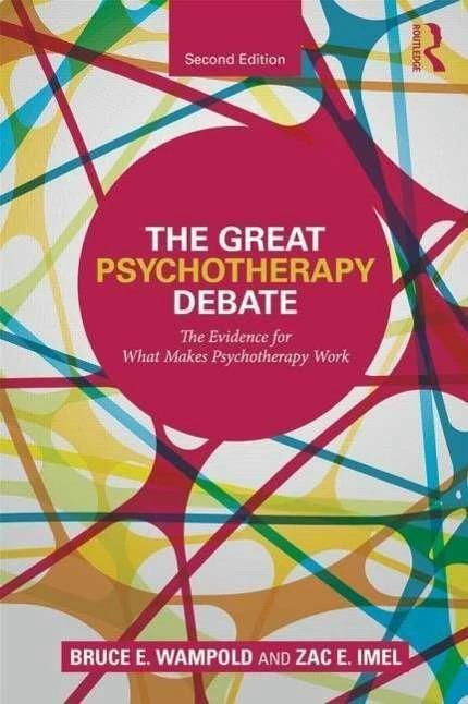 Image du produit The Great Psychotherapy Debate (Anglais, Zac E. Imel, Bruce E. Wampold, 2015)