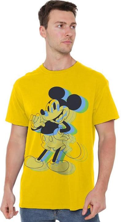 Actual product image Disney Mens Trippy Mickey Mouse T-Shirt (XXL)