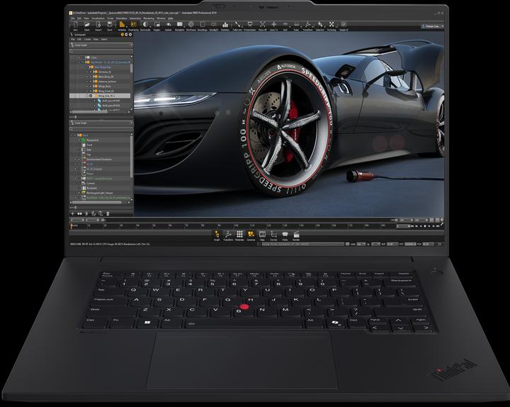 Image du produit Lenovo ThinkPad P1 Gen 7 (16", Intel Core Ultra 9 185H, 64 Go, 2000 Go, DE)
