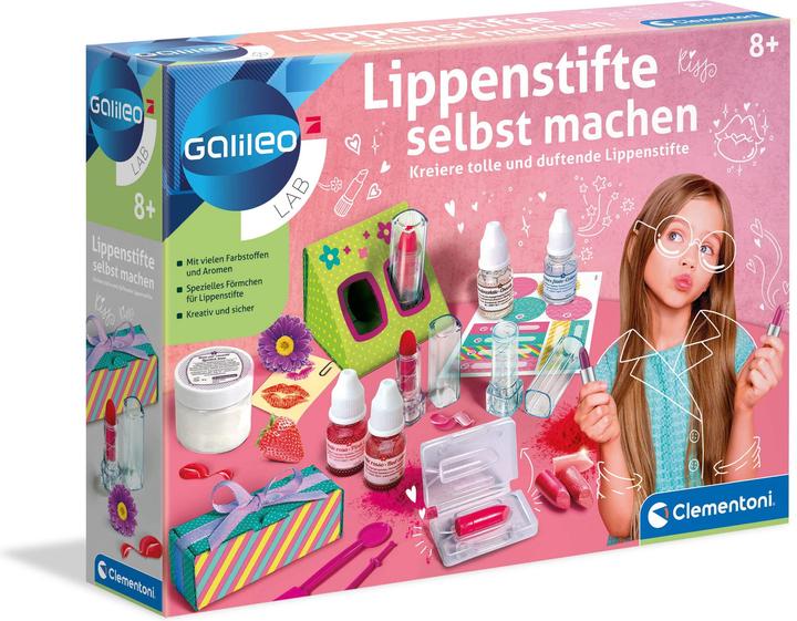 Actual product image Clementoni Galileo - Make your own lipsticks new