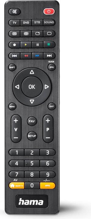 Produktbild Hama Universal-Fernbedienung TV (Universal Fernbedienung, Infrarot)