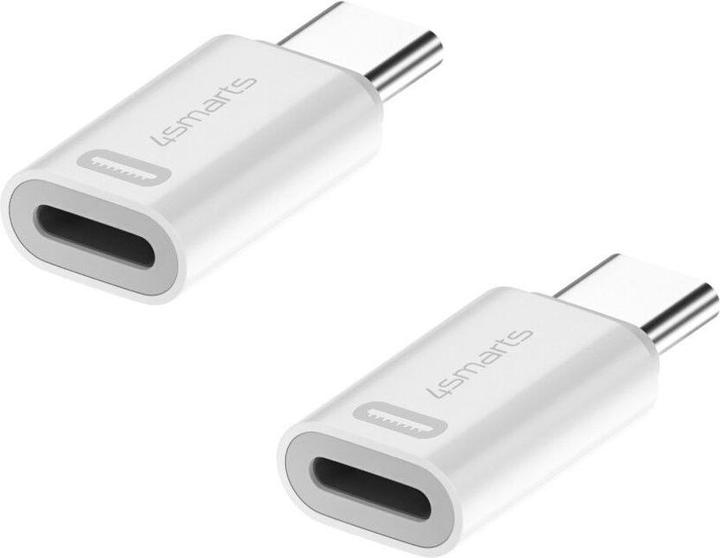 Actual product image 4smarts Lightning – USB type C (0.01 m, USB 2.0)