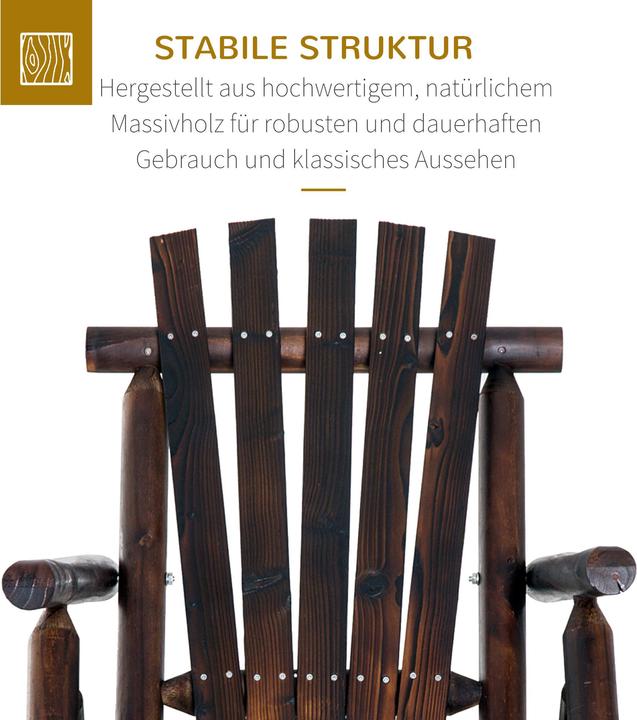 Actual product image Outsunny Rocking chair