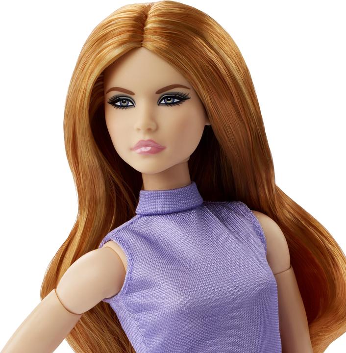 Immagine prodotto Barbie Signature Looks - Vestito lilla Capelli rossi