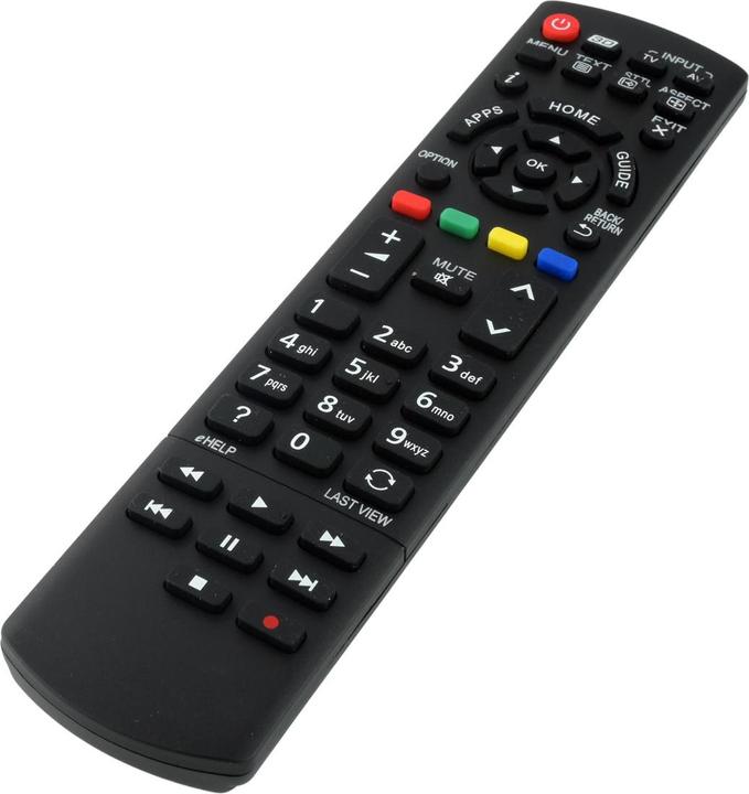 Produktbild Azurano Fernbedienung für PANASONIC N2QAYB000829, N2QAYB000928 (Gerätespezifische Fernbedienung)