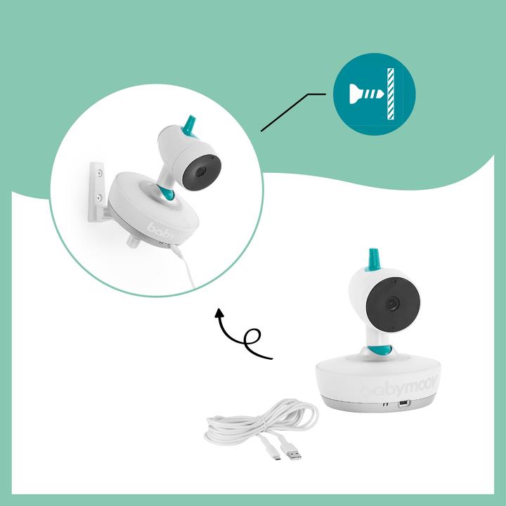 Actual product image Babymoov Auxiliary camera YOO-Moov (Video & Audio, 300 m)