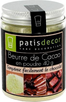 Immagine prodotto Patisdécor Burro di cacao in polvere Mycryo (40g) (40 g)