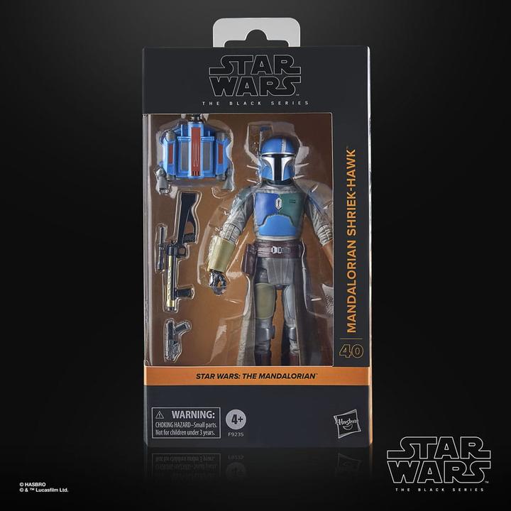 Immagine prodotto Hasbro Star Wars: The Mandalorian Black Series figurine Mandalorian Shriek-Hawk