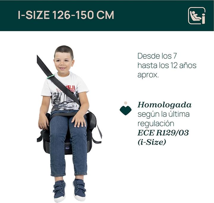 Produktbild Chicco Quasar Fix i-Size (Kindersitzerhöhung, ECE R129/i-Size Norm)