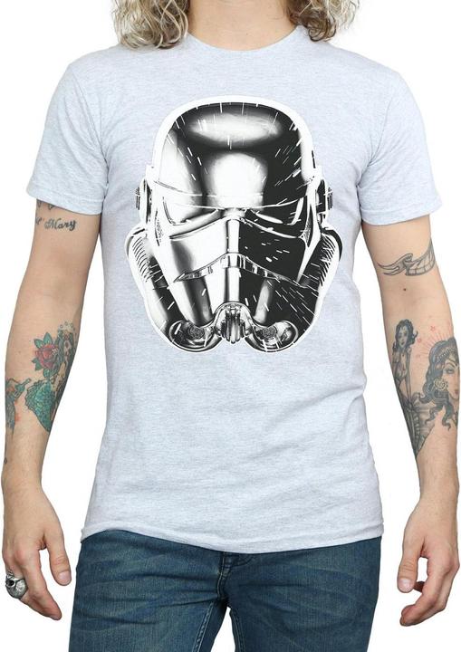 Image du produit Star Wars - T-shirt STORMTROOPER WARP SPEED HELMET - Homme (XL)