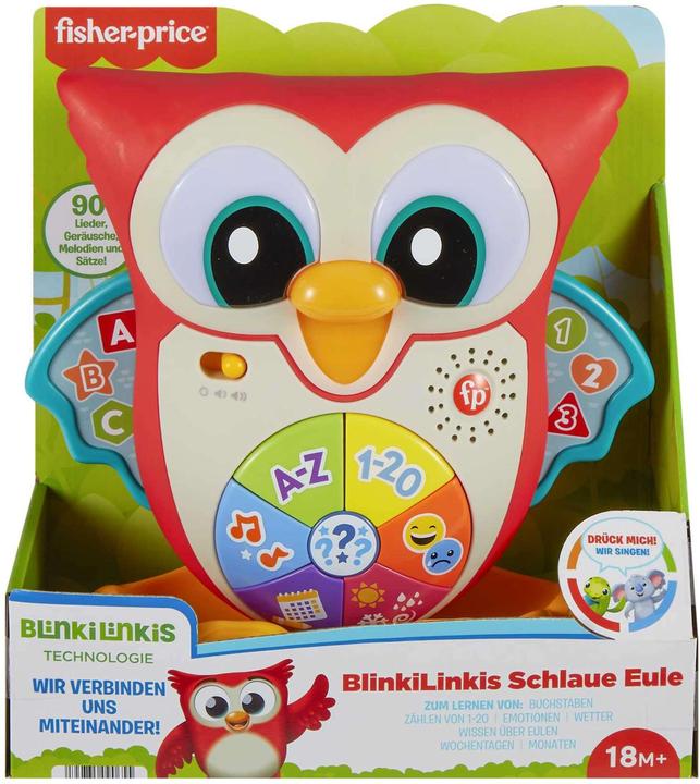 Produktbild Fisher-Price BlinkiLinkis Schlaue Eule (Deutsch)