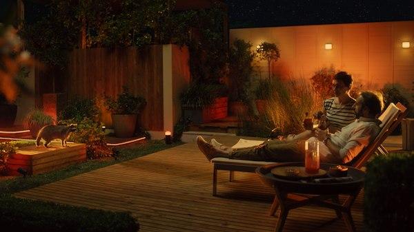 Actual product image Philips Hue Outdoor Extension (RGB, Cold White, Warm white, 500 cm, Outdoor)