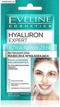 Produktbild Eveline Hyaluron Expert Moisturizing Smoothing Mask 3In1 7Ml (7 ml)