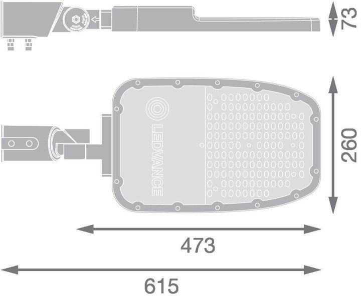 Image du produit Ledvance Sl Area Spd La V 90w (11700 lm, IP66)