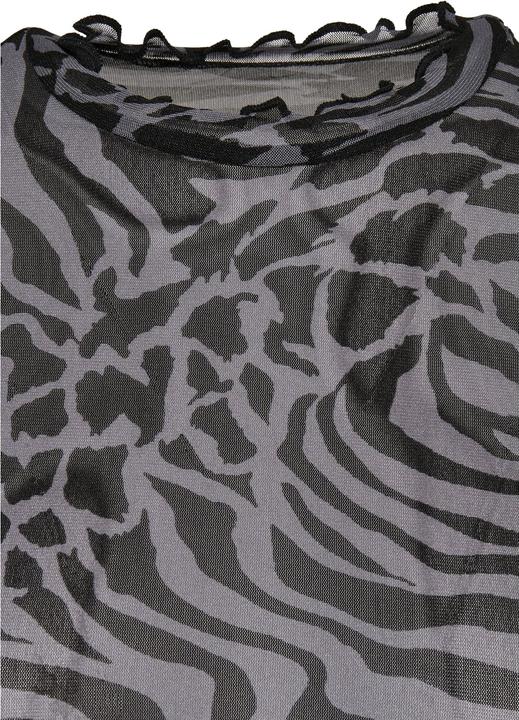 Produktbild Urban Classics Ladies AOP Mesh Turtleneck Longsleeve (S)