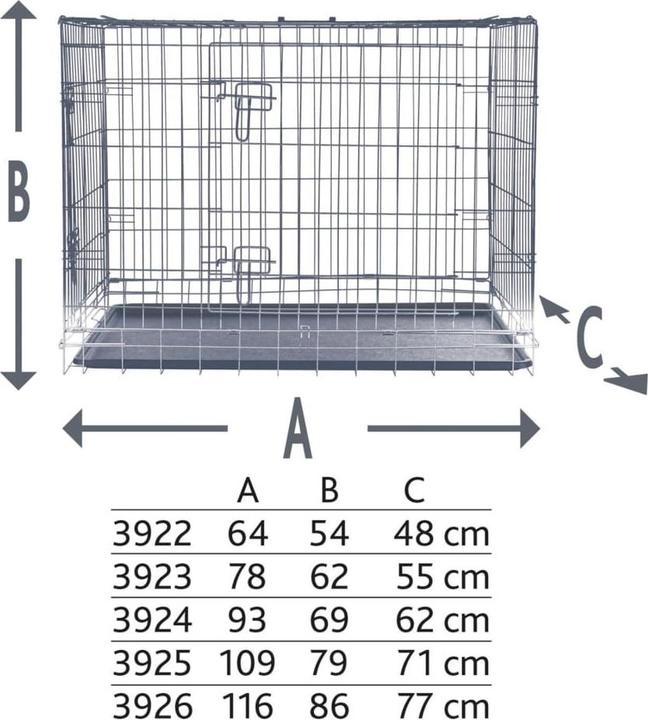 Actual product image Trixie Home Kennel (Dog, Lockable, Foldable)