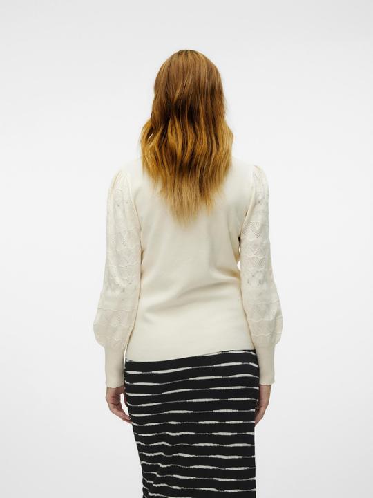 Actual product image Vero Moda Maternity Regular fit High neck Balloon sleeves Pullover Knitted top (XS)