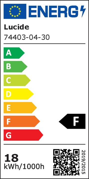Energie-Label Lucide Lorenz (100 lm)